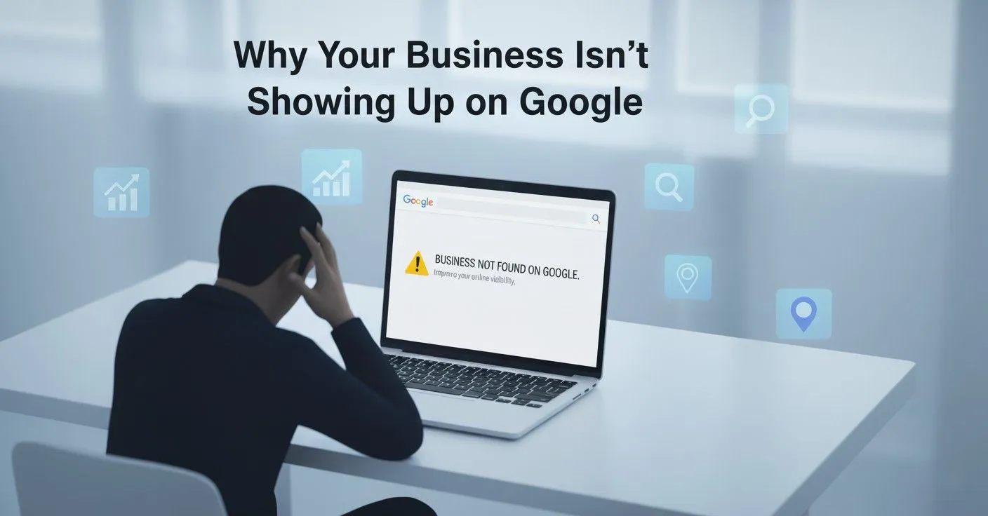 Why Your Business Isn’t Showing Up on Google (and How to Fix It)